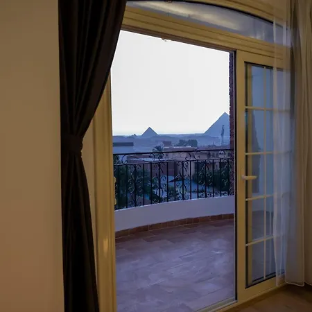 Palm Pyramids View Inn Kafret el-Gabal Exterior photo
